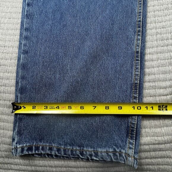 NWT Levis 550 Relaxed Jeans Men 50x32 B&T Tapered Work Denim - Picture 5 of 12